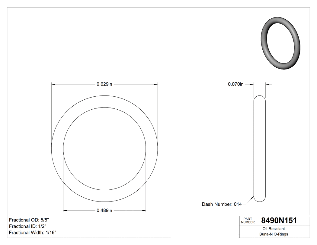 Technical drawing - 8490N15